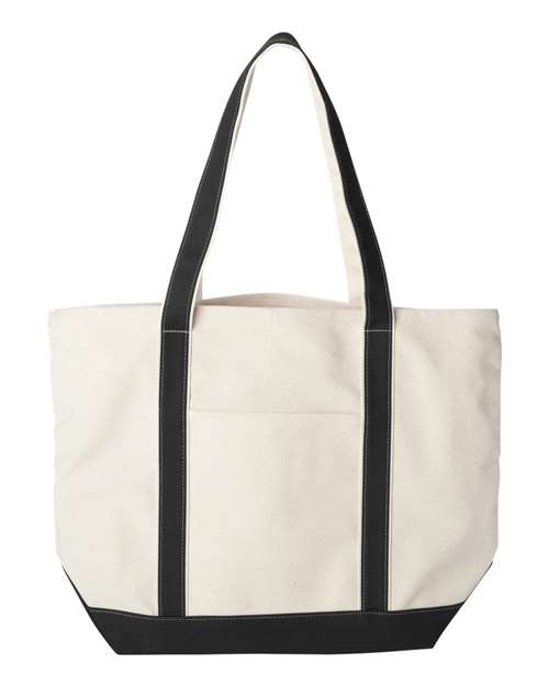 Carmel Classic XL Cotton Canvas Resort Tote - Image 3