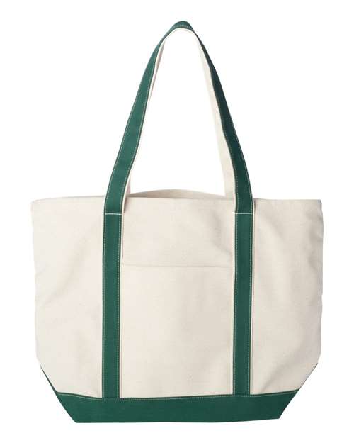 Carmel Classic XL Cotton Canvas Resort Tote - Image 4