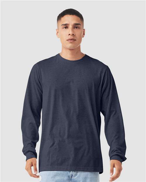 Heather CVC Long Sleeve Tee - Image 18