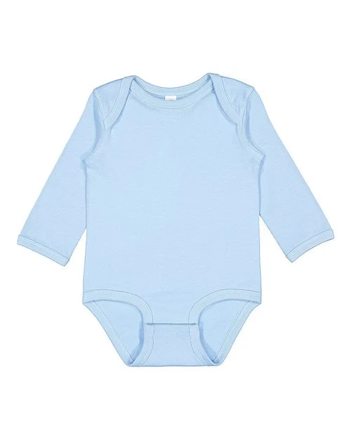 Infant Fine Jersey Long Sleeve Bodysuit - Image 6