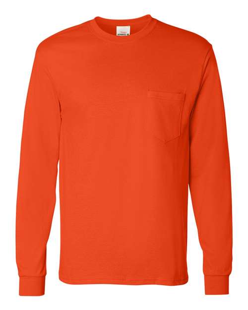 Men's Authentic Long Sleeve Pocket T-Shirt - Image 5