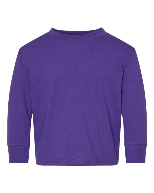 Toddler Cotton Jersey Long Sleeve Tee - Image 7