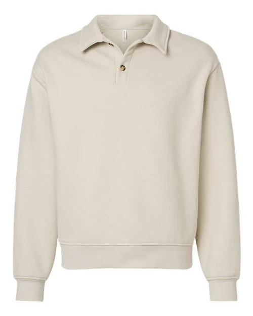 Unisex 10 oz. Heavyweight Polo Sweatshirt - Image 3