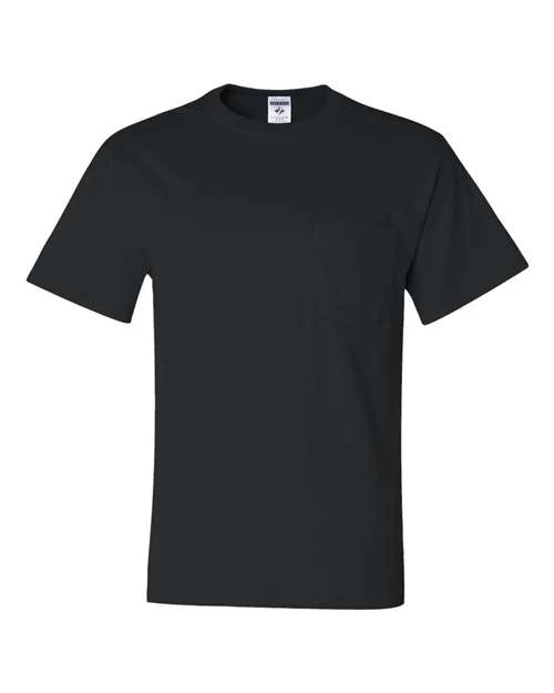 Unisex Dri-Power® 50/50 Pocket T-Shirt - Image 3