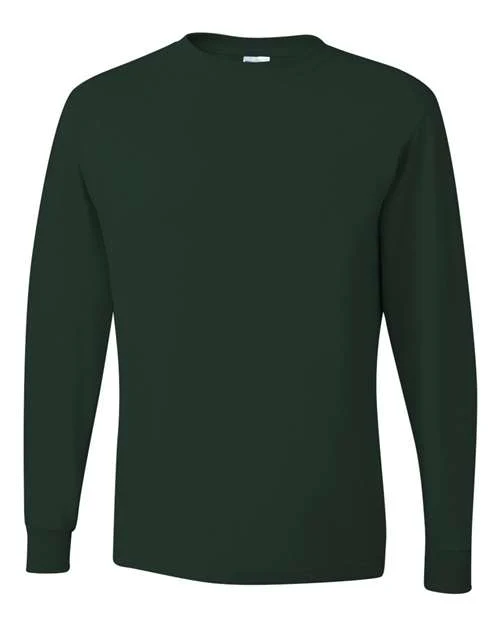 Unisex Dri-Power® Long Sleeve 50/50 T-Shirt - Image 12