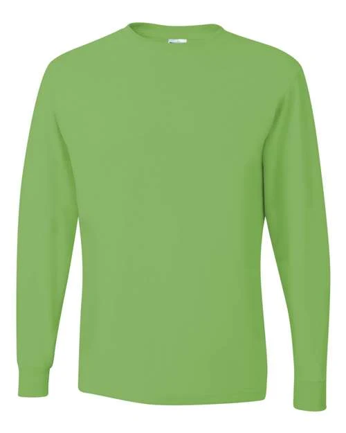 Unisex Dri-Power® Long Sleeve 50/50 T-Shirt - Image 17