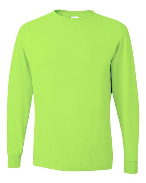 Unisex Dri-Power® Long Sleeve 50/50 T-Shirt - Image 23