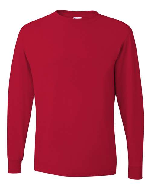Unisex Dri-Power® Long Sleeve 50/50 T-Shirt - Image 25