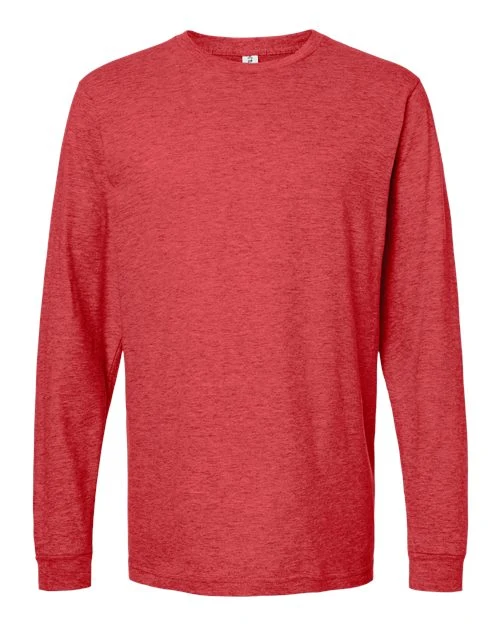 Unisex Fine Jersey Long Sleeve T-Shirt - Image 12