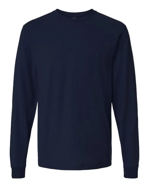 Unisex Fine Jersey Long Sleeve T-Shirt - Image 17