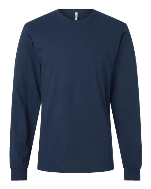 Unisex Fine Jersey Long Sleeve Tee - Image 11