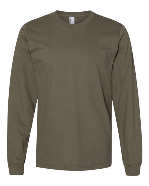 Unisex Fine Jersey Long Sleeve Tee - Image 6
