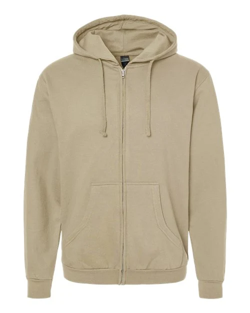 Unisex Full-Zip Hooded Sweatshirt - Image 13
