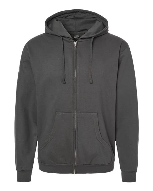 Unisex Full-Zip Hooded Sweatshirt - Image 2