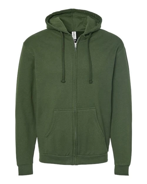 Unisex Full-Zip Hooded Sweatshirt - Image 8