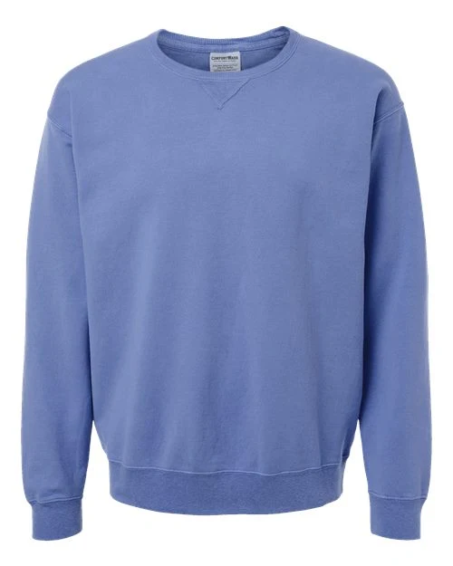 Unisex Garment-Dyed Crewneck Sweatshirt - Image 11