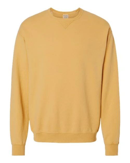 Unisex Garment-Dyed Crewneck Sweatshirt - Image 2