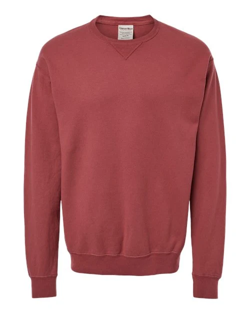 Unisex Garment-Dyed Crewneck Sweatshirt - Image 4