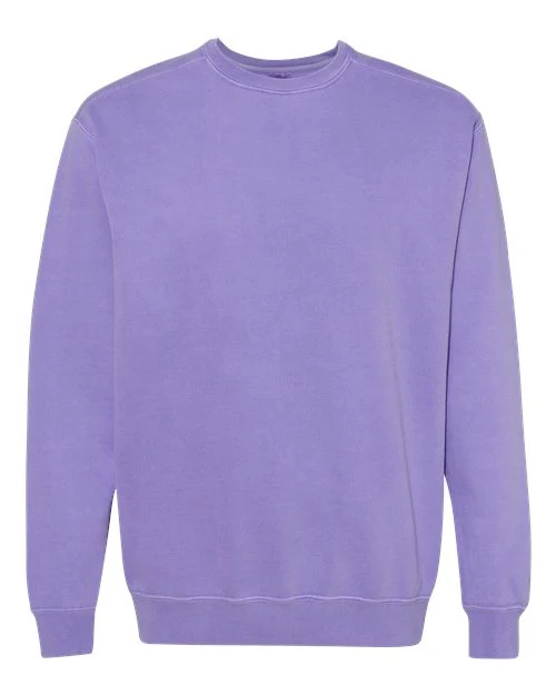 Unisex Garment-Dyed Crewneck Sweatshirt - Image 18