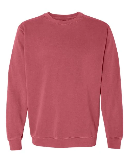 Unisex Garment-Dyed Crewneck Sweatshirt - Image 6