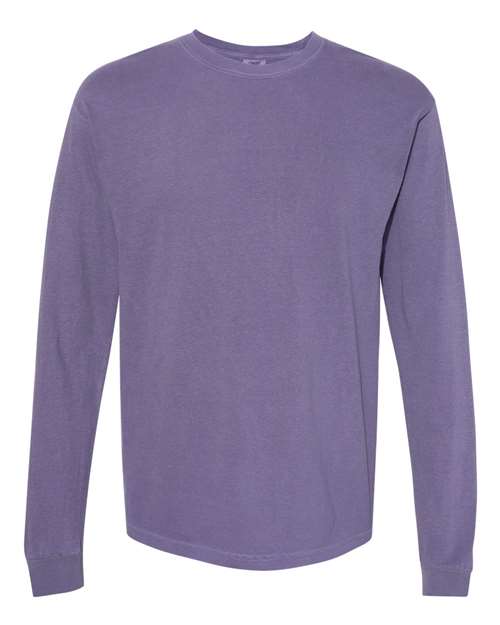 Unisex Garment-Dyed Heavyweight Long Sleeve T-Shirt - Image 19