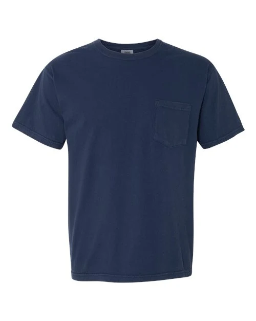 Unisex Garment-Dyed Heavyweight Pocket T-Shirt - Image 53