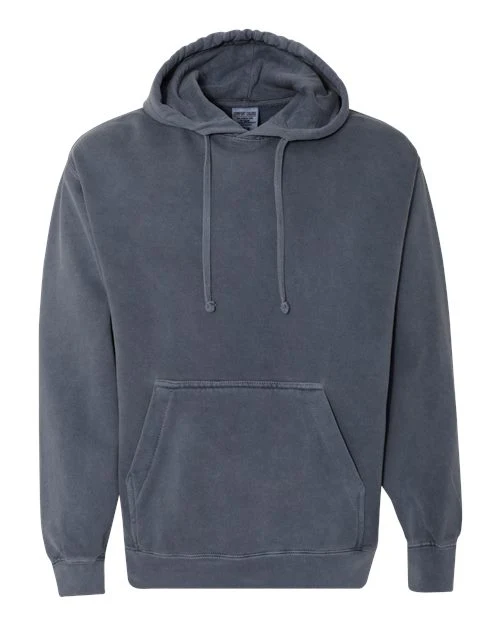 Unisex Garment-Dyed Hooded Sweatshirt - Image 4