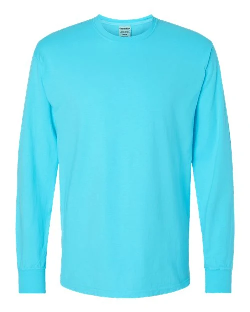 Unisex Garment-Dyed Long Sleeve T-Shirt - Image 10
