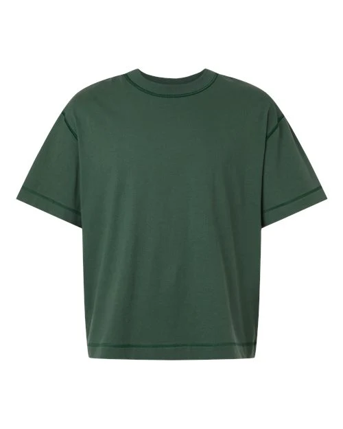 Unisex Heavyweight Cotton Mid-Length Tee - Image 7