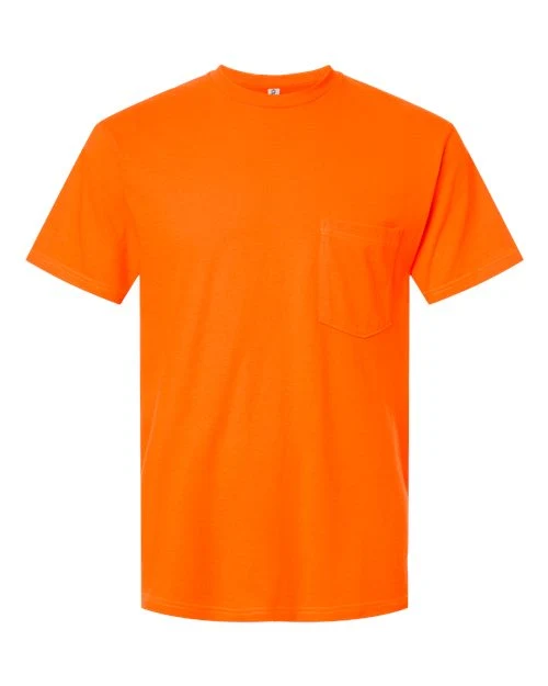 Unisex Heavyweight Jersey Pocket T-Shirt - Image 10