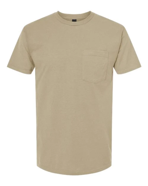 Unisex Heavyweight Jersey Pocket T-Shirt - Image 11