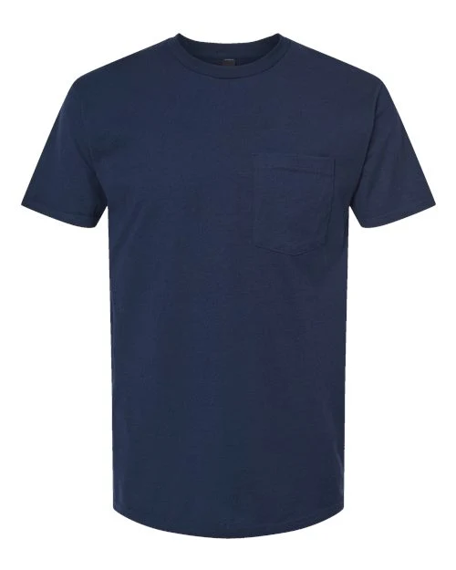 Unisex Heavyweight Jersey Pocket T-Shirt - Image 6