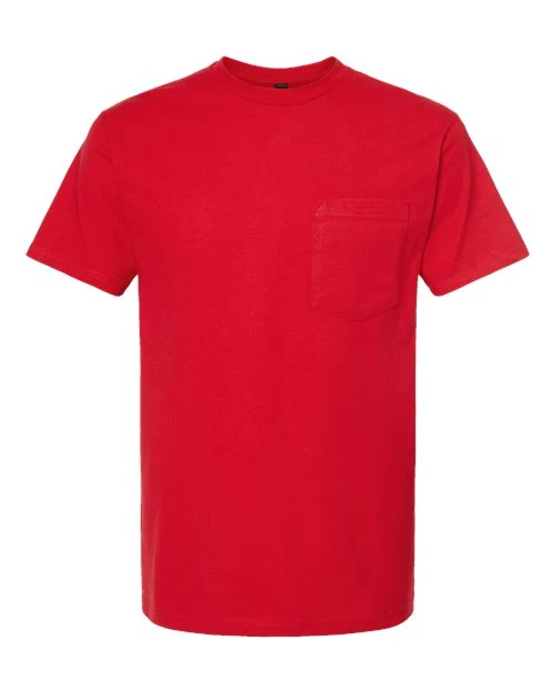 Unisex Heavyweight Jersey Pocket T-Shirt - Image 7