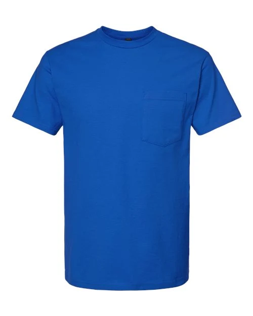 Unisex Heavyweight Jersey Pocket T-Shirt - Image 8