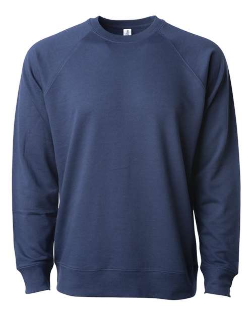 Unisex Icon Lightweight Loopback Terry Crewneck Sweatshirt - Image 6