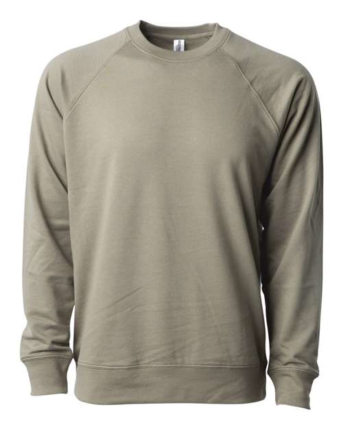 Unisex Icon Lightweight Loopback Terry Crewneck Sweatshirt - Image 8