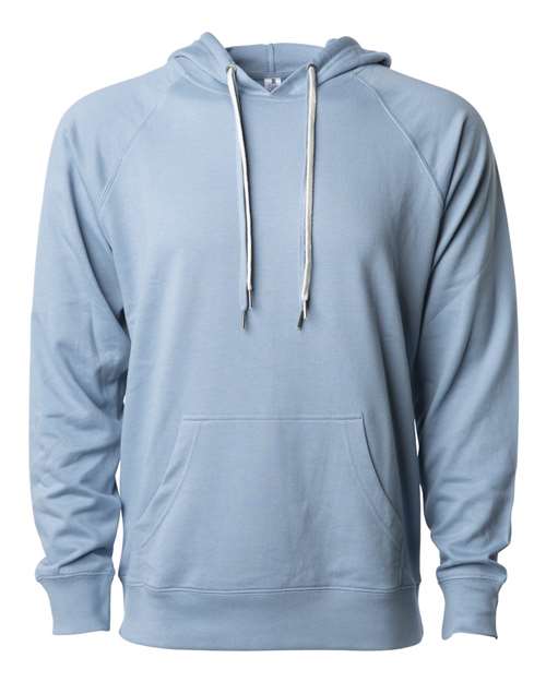 Unisex Icon Lightweight Loopback Terry Hooded Sweatshirt - Image 7