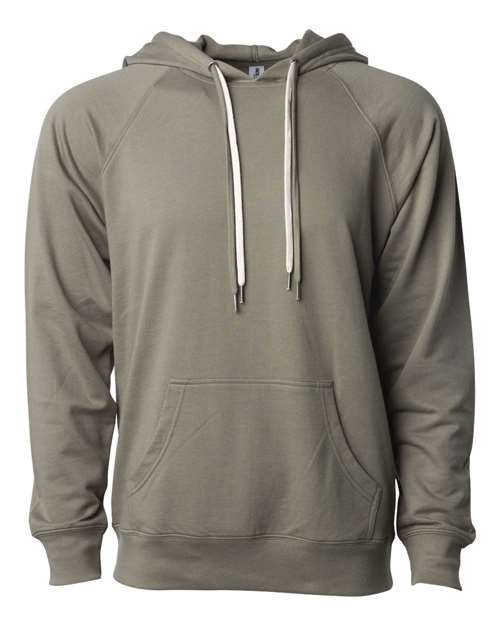 Unisex Icon Lightweight Loopback Terry Hooded Sweatshirt - Image 8