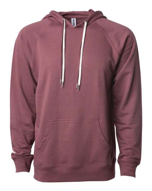 Unisex Icon Lightweight Loopback Terry Hooded Sweatshirt - Image 9