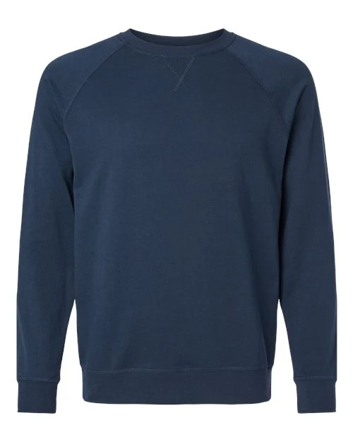 Unisex Laguna Raglan Crewneck Sweatshirt - Image 6