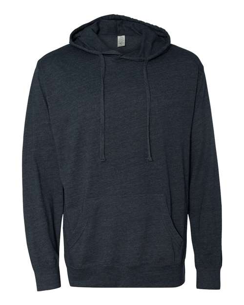 Unisex Lightweight Hooded Pullover T-Shirt - Image 3