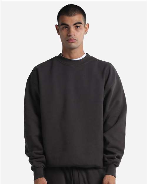 Unisex Max Heavy Garment-Dyed Crewneck Sweatshirt - Image 3