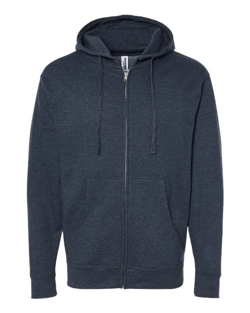 Unisex Midweight Full-Zip Hooded Sweatshirt - Image 9