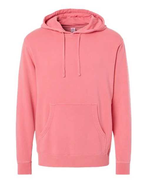 Unisex Midweight Pigment-Dyed Hooded Sweatshirt - Image 12