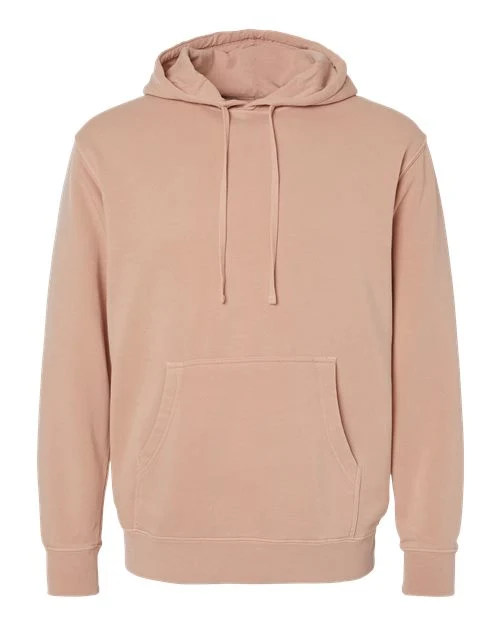 Unisex Midweight Pigment-Dyed Hooded Sweatshirt - Image 7