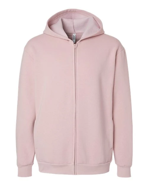 Unisex ReFlex Fleece Full-Zip Hoodie Sweatshirt - Image 2