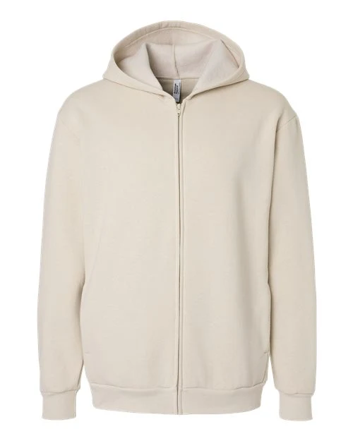 Unisex ReFlex Fleece Full-Zip Hoodie Sweatshirt - Image 3