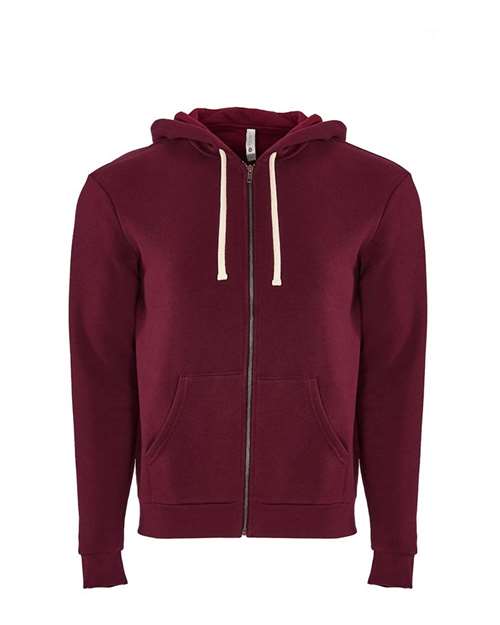 Unisex Santa Barbara Full-Zip Hoodie Sweatshirt - Image 2