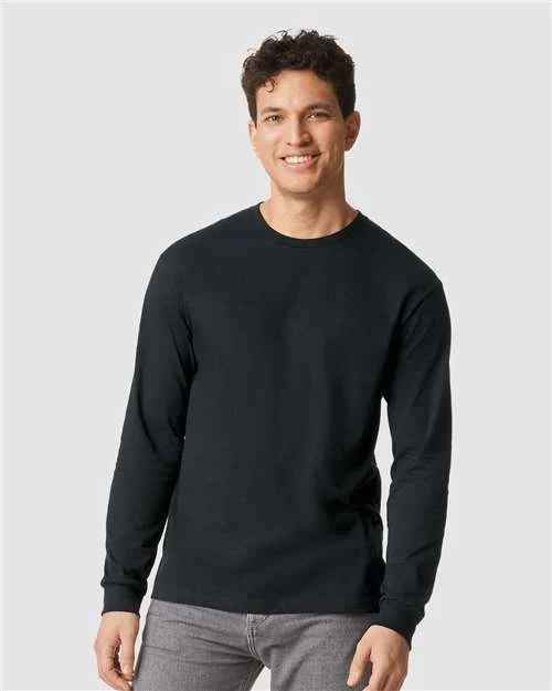 Unisex Softstyle® CVC Long Sleeve T-Shirt - Image 5