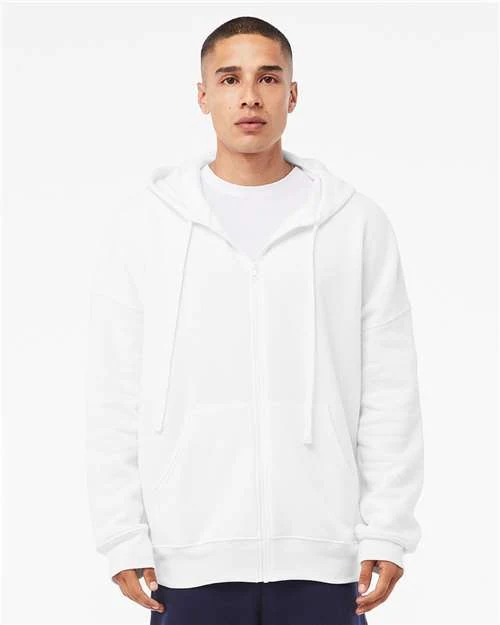 Unisex Sponge Fleece DTM Full-Zip Hoodie Sweatshirt - Image 7